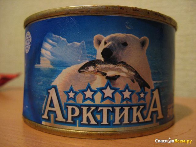 Рыбные консервы "Арктика" Сардина атлантическая натуральная с добавлением масла