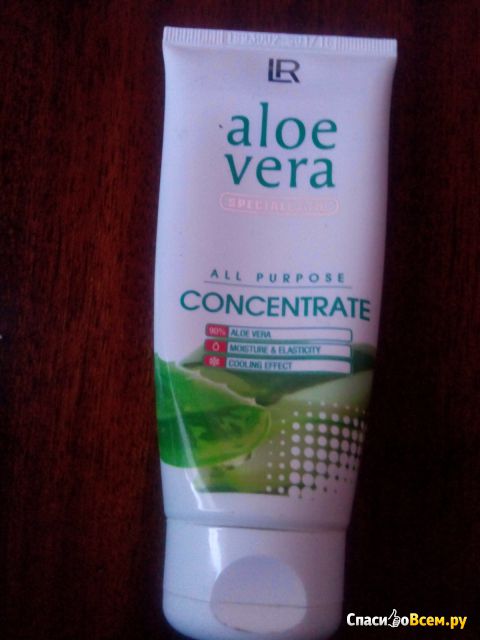 Заживляющее и увлажняющее средство Aloe Vera concentrate LR Health & Beauty Systems