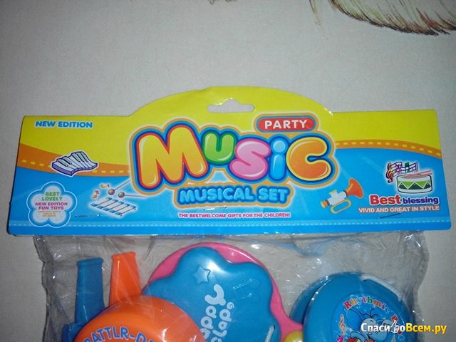 Набор музыкальных инструментов Bestblessing Party Music Musical set 5542