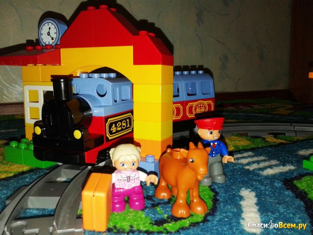 Конструктор Lego Duplo 10507 "Мой первый поезд"