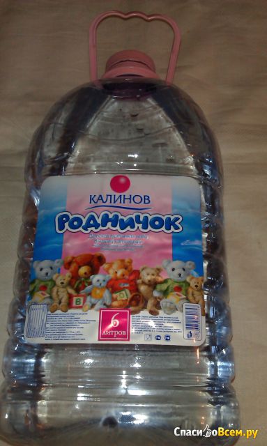 Вода питьевая артезианская Калинов "Родничок" для детей