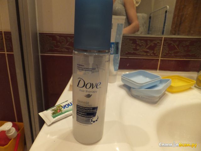 Экспресс спрей-кондиционер Dove Hair Therapy "Интенсивное восстановление"