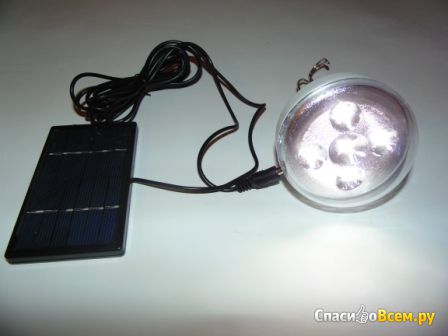 Светодиодная лампа на солнечной батарее Gd Lite GR-020