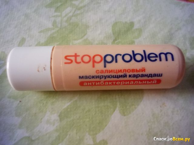 Салициловый маскирующий антибактериальный карандаш Stopproblem
