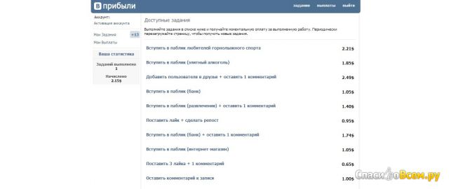 Сайт getfiles.biz/vpribile_ru