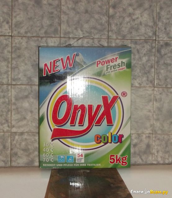 Стиральный порошок Onyx Color