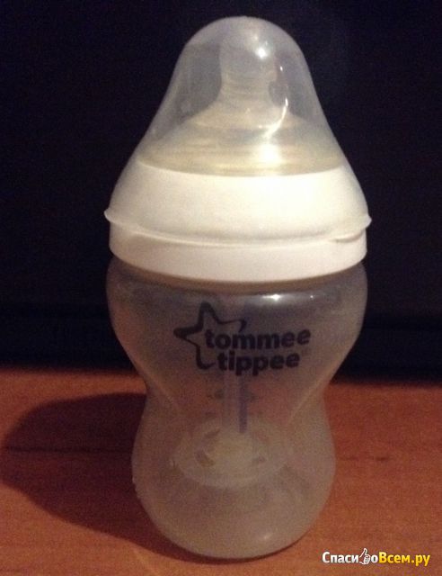 Антиколиковая бутылочка для кормления Tommee Tippee Closer to Nature Anti-Colic Plus