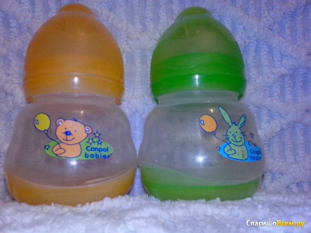 Бутылочка пластиковая с широким горлышком Canpol babies Balonik 150 мл