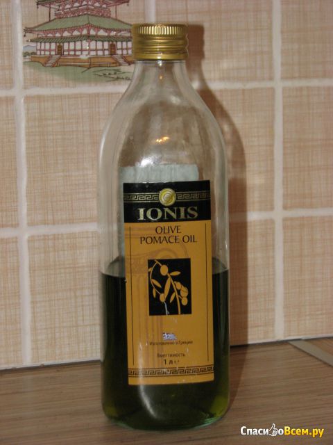 Масло оливковое рафинированное Ionis Olive Pomace oil