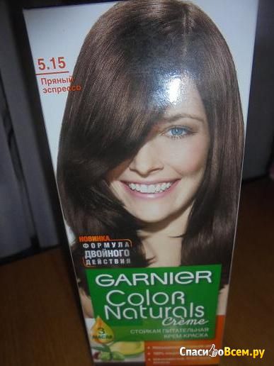 Краска для волос Garnier Color Naturals 5.15 Пряный эспрессо