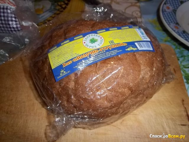 Хлеб "Молочно-отрубный" в упаковке Хлебозавод №2