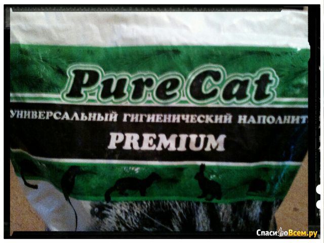 Универсальный гигиенический наполнитель Pure Cat Premium