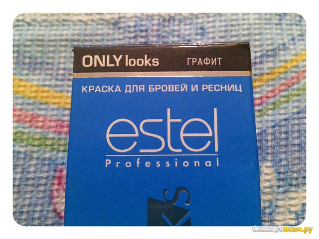 Краска для бровей и ресниц "Estel Only looks"