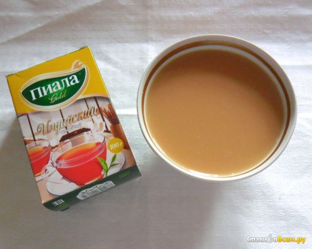 Индийский чёрный чай "Пиала" Gold