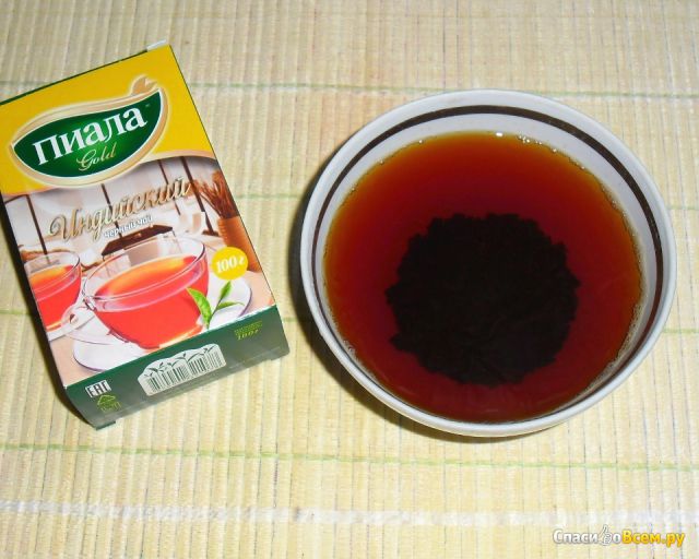 Индийский чёрный чай "Пиала" Gold