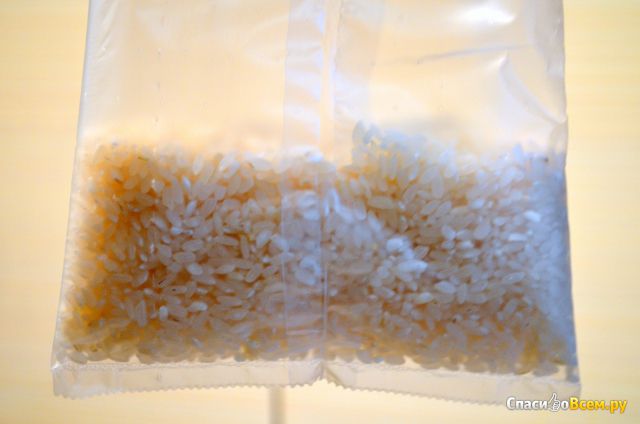 Рис круглозерный "Дикси" в варочных пакетах