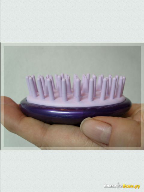 Щетка массажная для кожи головы с маслом жожоба Natural Glossy Shampoo Brush Ikemoto Brush