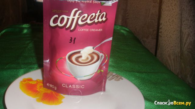 Сухие сливки Coffeeta Coffee Creamer Classic