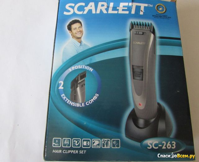 Машинка для стрижки волос Scarlett SC-263