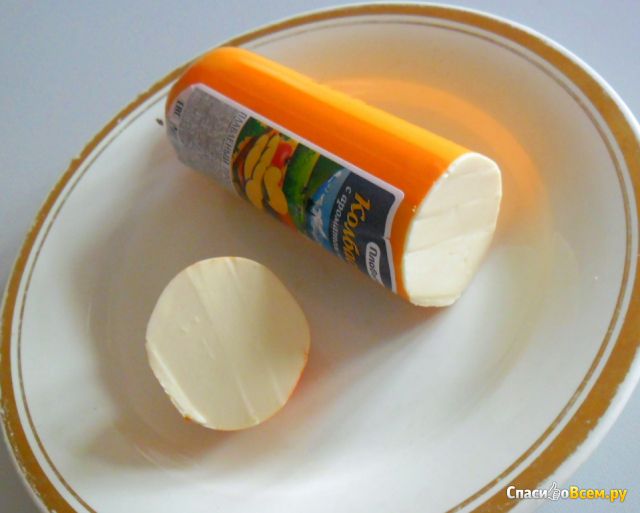 Плавленый продукт с сыром "Колбасный с ароматом копчения" Плавыч
