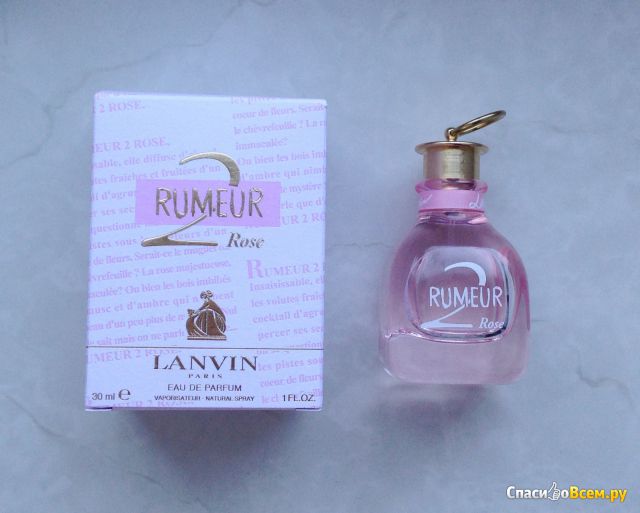 Парфюмированная вода Lanvin "Rumeur 2 Rose"