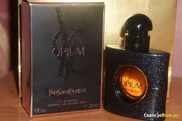 Парфюмированная вода Yves Saint Laurent "Black opium"