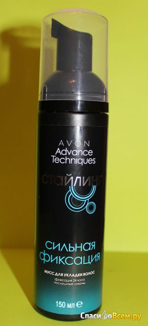 Мусс для укладки волос Avon Advance Techniques Стайлинг "Сильная фиксация"