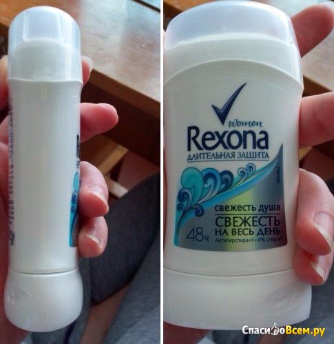 Антиперспирант-карандаш Rexona Shower Clean