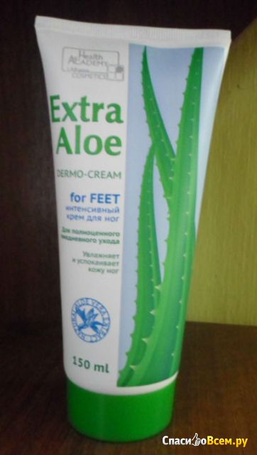 Интенсивный крем для ног Extra Aloe Dermo-cream для полноценного ежедневного ухода