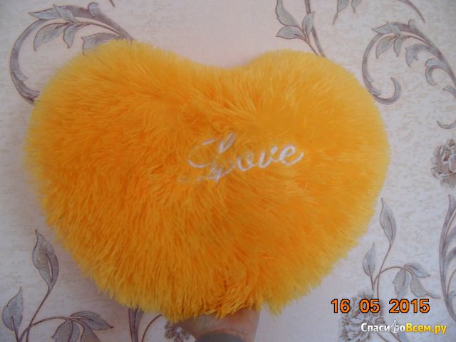 Подушка сердце "Love" Сима Ленд