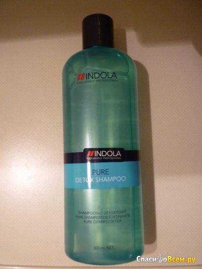 Очищающий шампунь для всех типов волос  Indola Innova Pure Detox Shampoo
