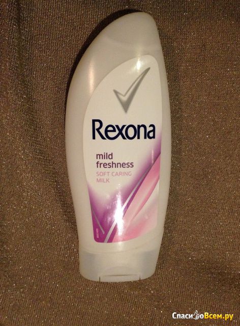 Гель для душа Rexona Women Mild Freshness soft caring milk