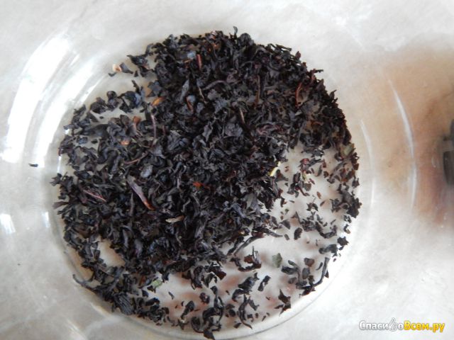 Чай чёрный с ароматом земляники и сливок "Nadin"