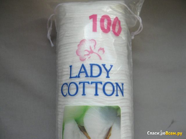 Косметические ватные диски «Lady Cotton»