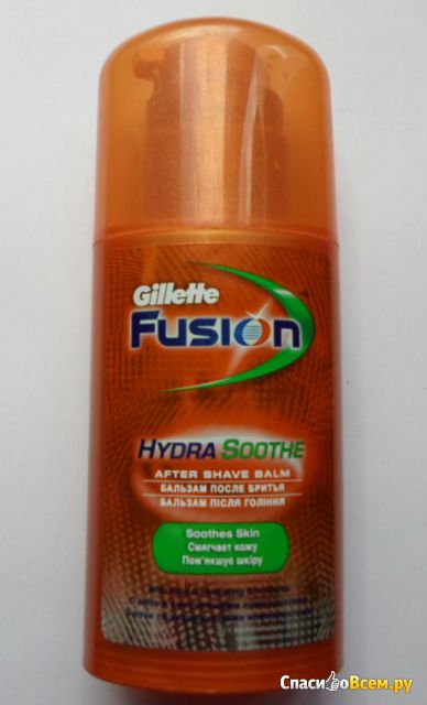Бальзам после бритья Gillette Fusion Hydra Soothe успокаивающий кожу