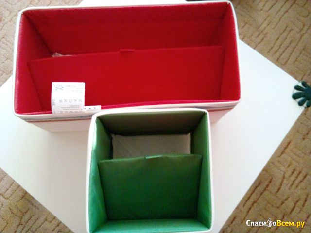 Коробка "Пайсслингар" белый с оттенком IKEA