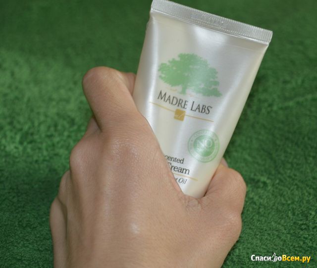 Крем для рук Madre Labs Unscented Hand Cream with Argan Nut Oil
