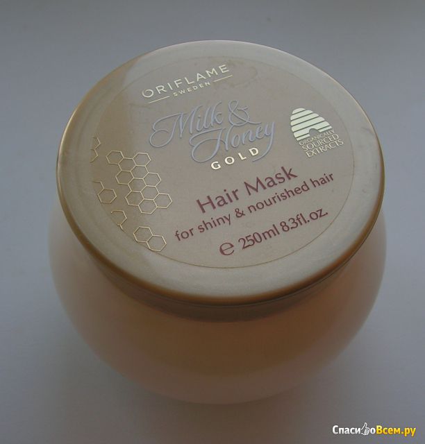 Маска для волос Oriflame "Молоко и мед"