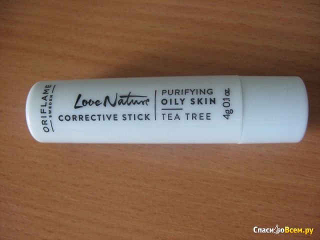 Антибактериальный корректирующий карандаш Oriflame Love Nature "Чайное дерево"