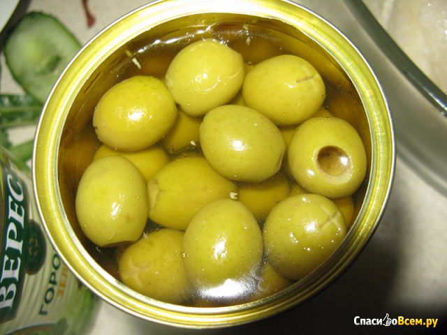 Оливки зеленые без косточки Lorado