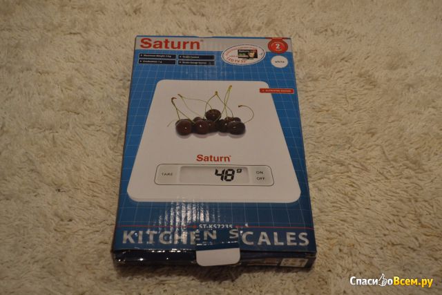 Кухонные электронные весы Saturn ST-KS7235