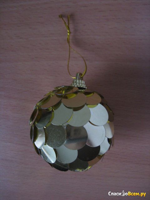 Ёлочная игрушка шар Bonadi арт. 144-332