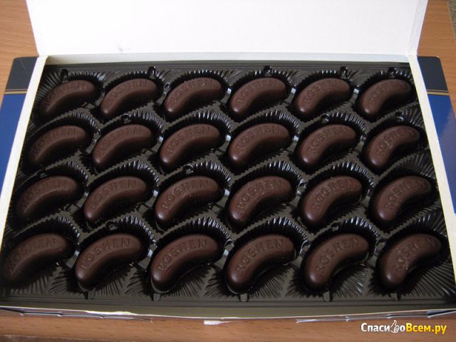 Шоколадные конфеты Roshen "Monterini" с ромовым ликером
