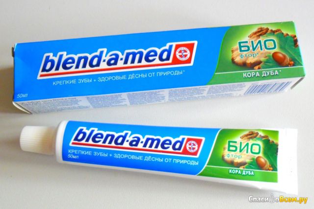 Зубная паста Blend-a-Med БИО Фтор Кора дуба