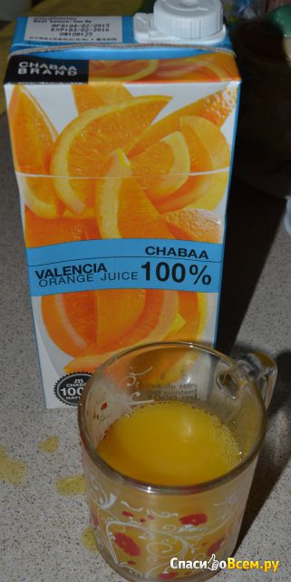 Сок натуральный Chabaa "Апельсиновый"