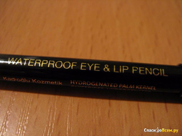 Карандаш для глаз Gabrini Waterproof Eye & Lip Pencil №01