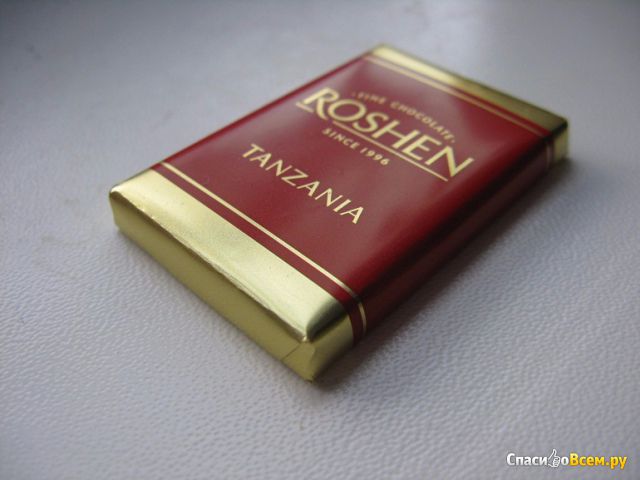 Шоколад Roshen "Tanzania"
