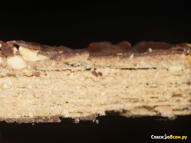 Вафельный торт “Forta Cialda” ореховый в глазури