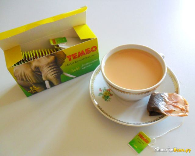Кенийский чёрный байховый чай "Тембо" высший сорт в пакетиках