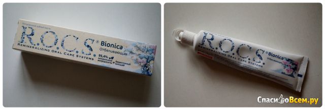 Зубная паста R.O.C.S. Bionica Отбеливающая